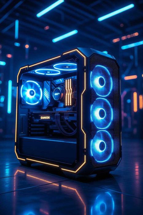 Komputer Gamingowy RTX5060, Ryzen 5 , SSD, 16GB RAM W11