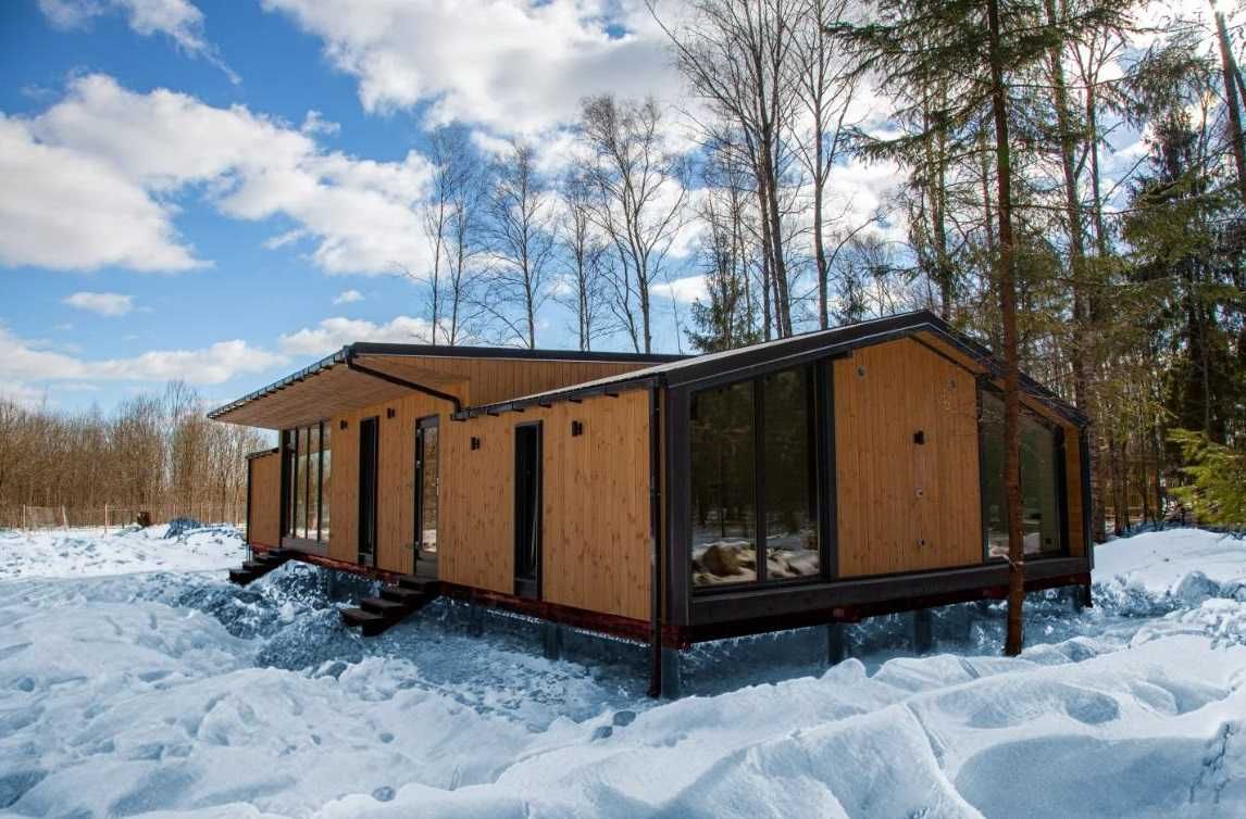 модульные деревянные дома для постоянного проживания