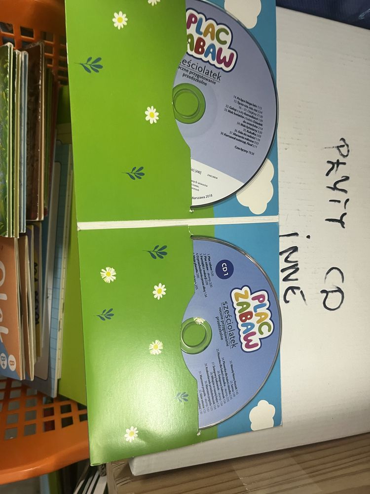 Płyty cd dla przedszkolaków