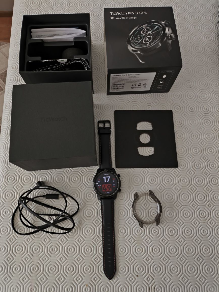 Relógio inteligente Ticwatch 3 Pro,Loja Google,pagar com o relógio,GPS