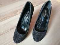 Buty z kryształkami 36