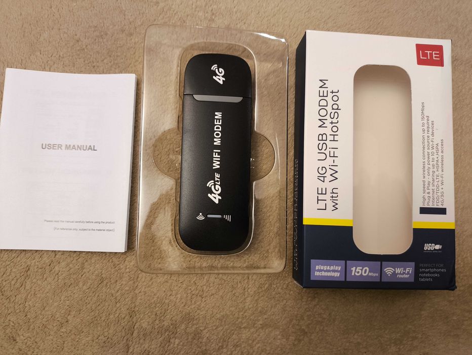 4G LTE модем, бездротовий WiFi роутер під сім карту