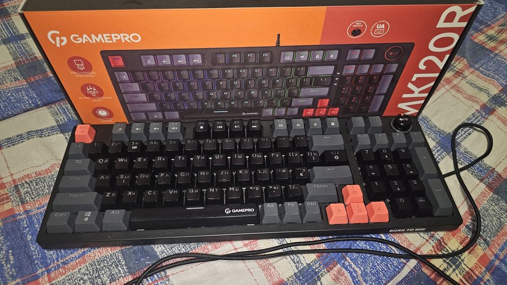 Клавіатура механічна  GAMEPRO MK120R