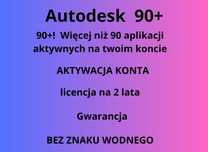 Autodesk Wszystkie Aplikacje 2 Lata Oryginał