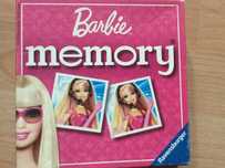 Karty pamięci gra. Memory card. Barbie firmy Mattel.
