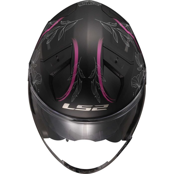 Мотошолом жіночий відкритий LS2 OF603 Infinity II Lotus Matt Pink S