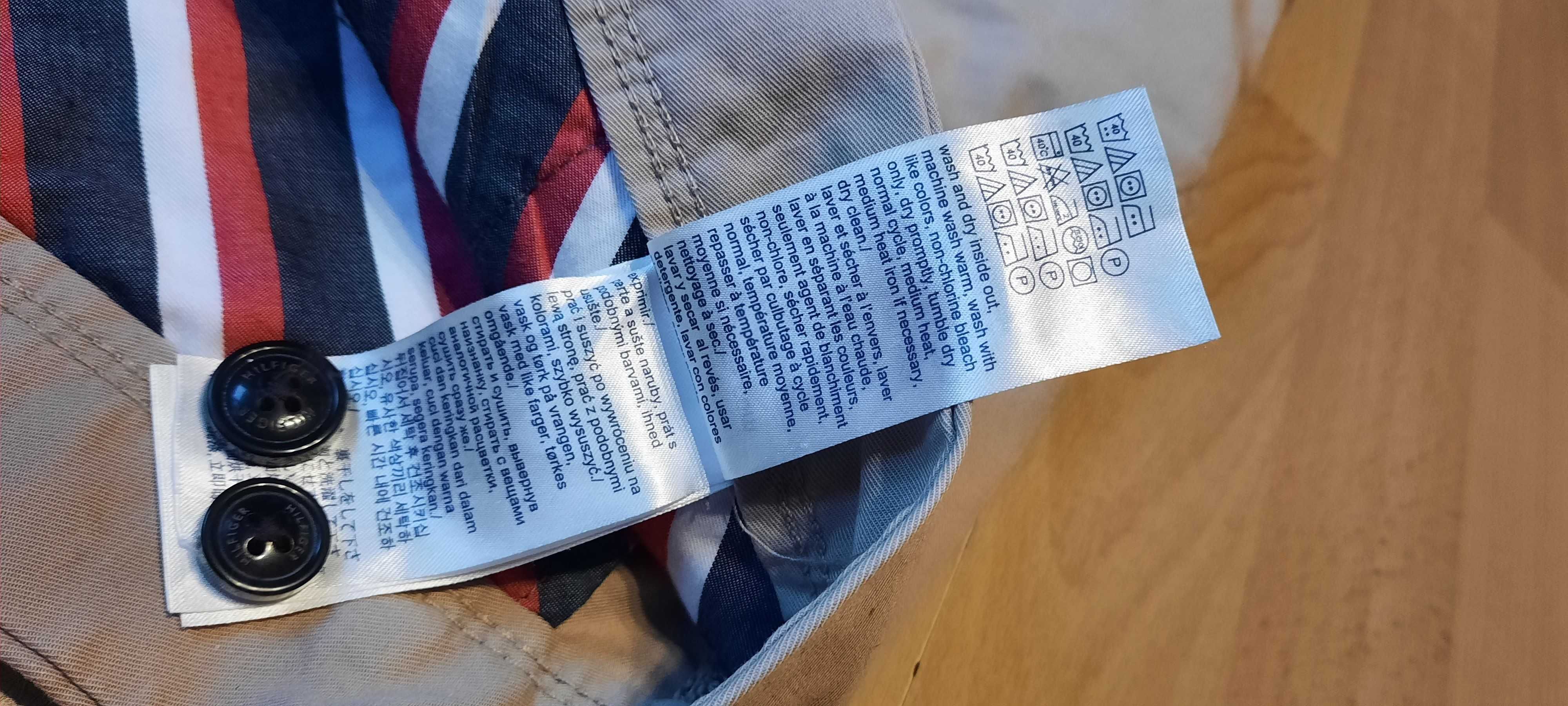 Krótkie spodnie TOMMY HILFIGER r.XL (W40) stan idealny