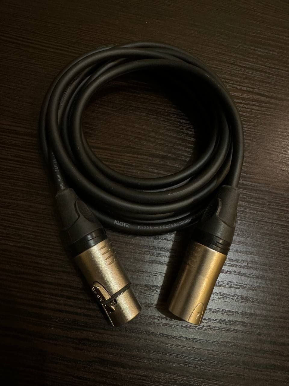 Міікрофонний кабель Klotz M1K1FM0300 3 м Black (2 шт.)