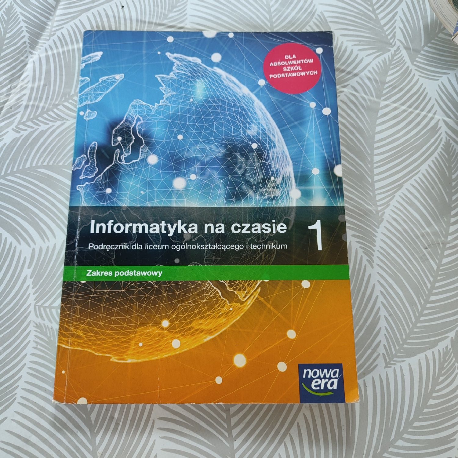 Informatyka na czasie 1 podręcznik do pierwszej klasy