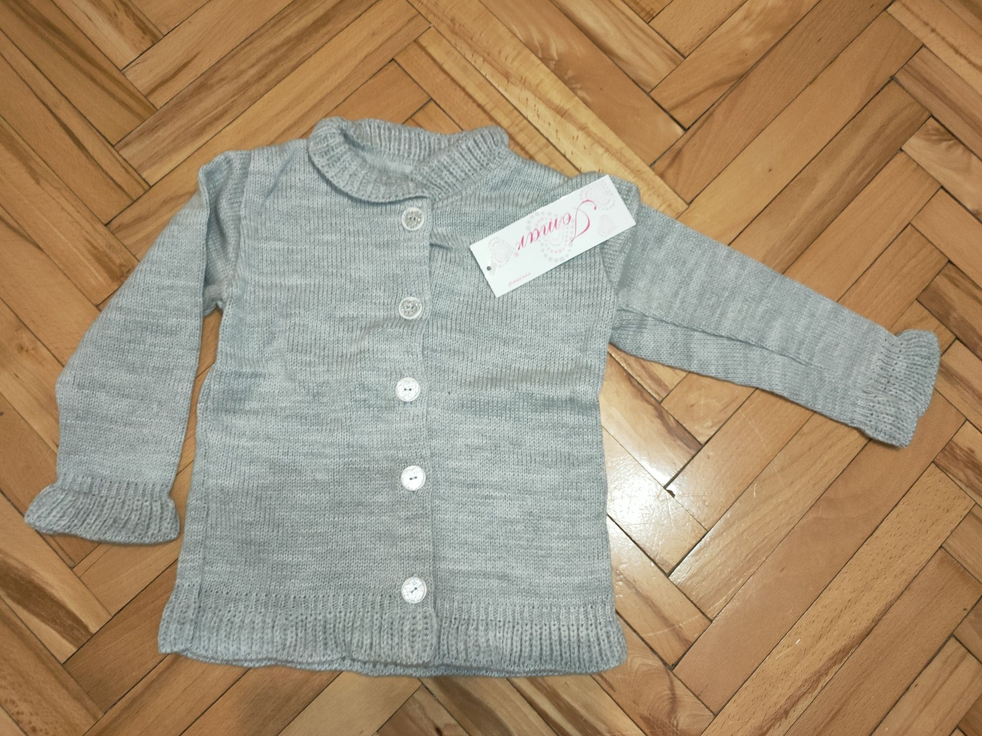 Sweter szary 104