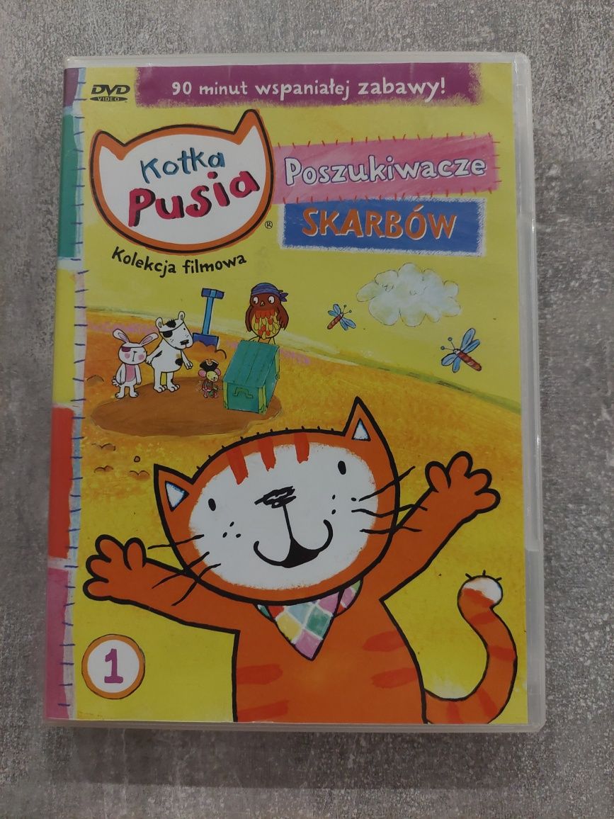 Bajka ma DVD Kotka Pusia. Poszukiwacze skarbów