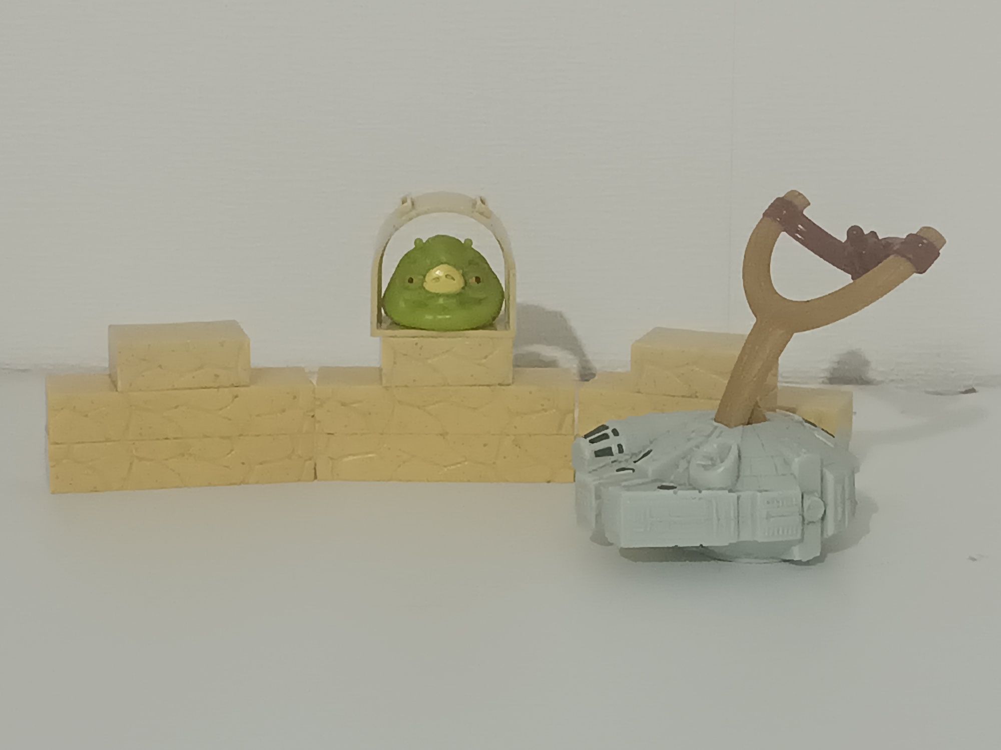 Zestaw Angry Birds Star Wars – katapulta + figurka i elementy budowy
