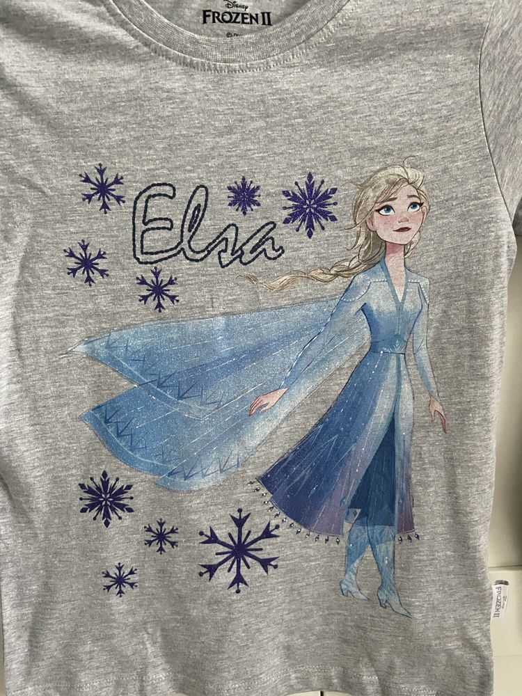 Bluzka ze spódniczką Frozen Elsa