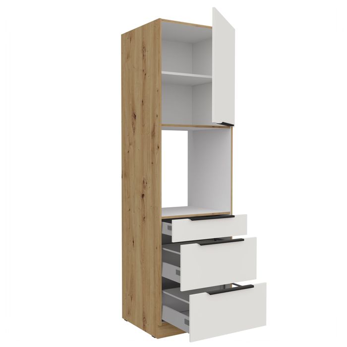 Meble kuchenne kuchnia MOKKA ANTYFINGER zestaw mebli MAT