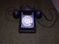 Старинный телефонный аппарат БАГТА-50, бакелит,металл,рабочий из ССС