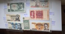 Banknoty Swiata Czechoslowacja 100 Korun 1961 rok zestaw