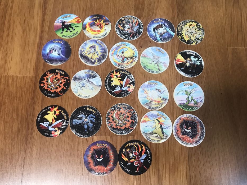 Pokemon Tazos diverso