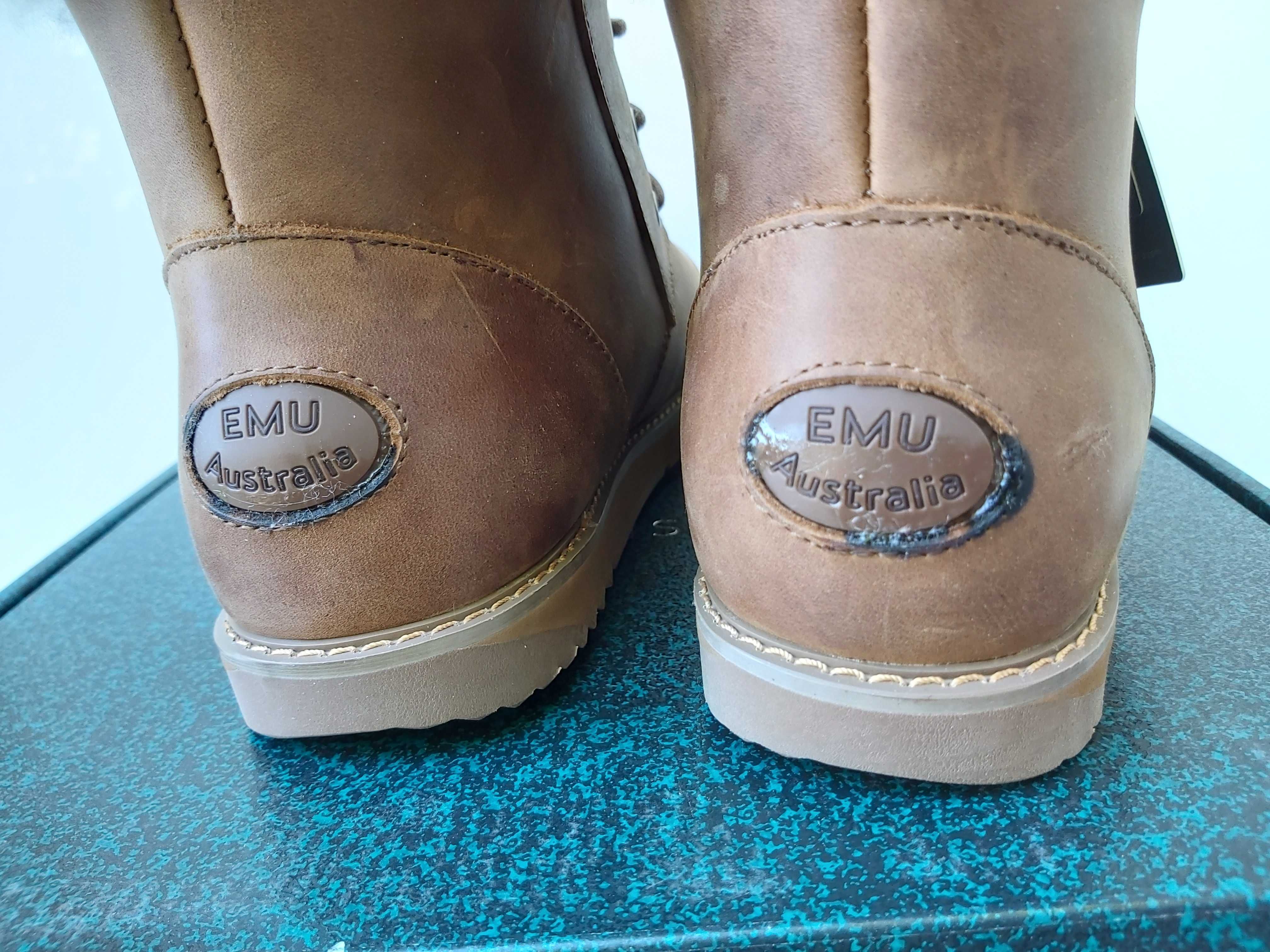 NOWE śniegowce EMU AUSTRALIA shoreline leather botki kozaki rozmiar 39