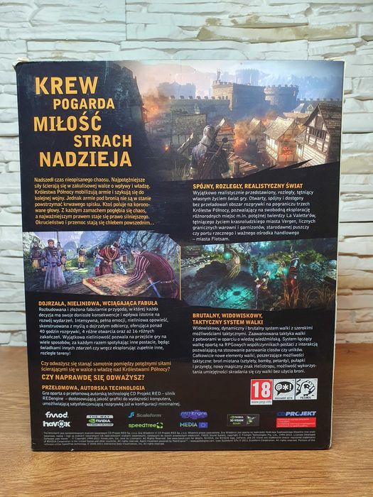 WIEDŹMIN 2: Zabójcy Królów Zestaw Specjalny - wydanie BIG BOX PL [PC]
