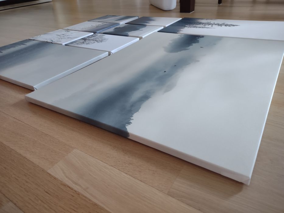 Conjunto 9 quadros IKEA - GRÖNBY OPTIMO Estado