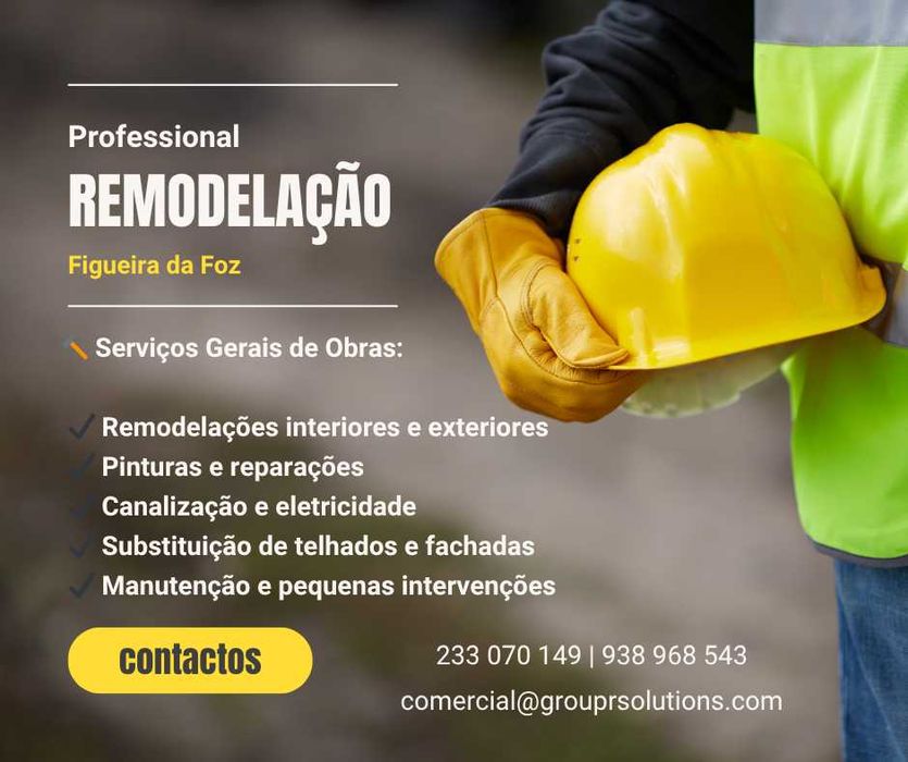 Serviços de Remodelação – Figueira da Foz e Arredores
