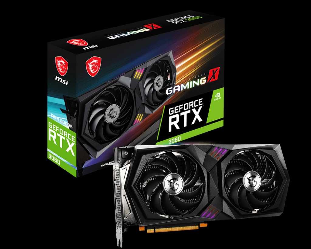 Гарантія! RTX 3060 12GB MSI Gaming X ігрова відеокарта для пк ТехноБро