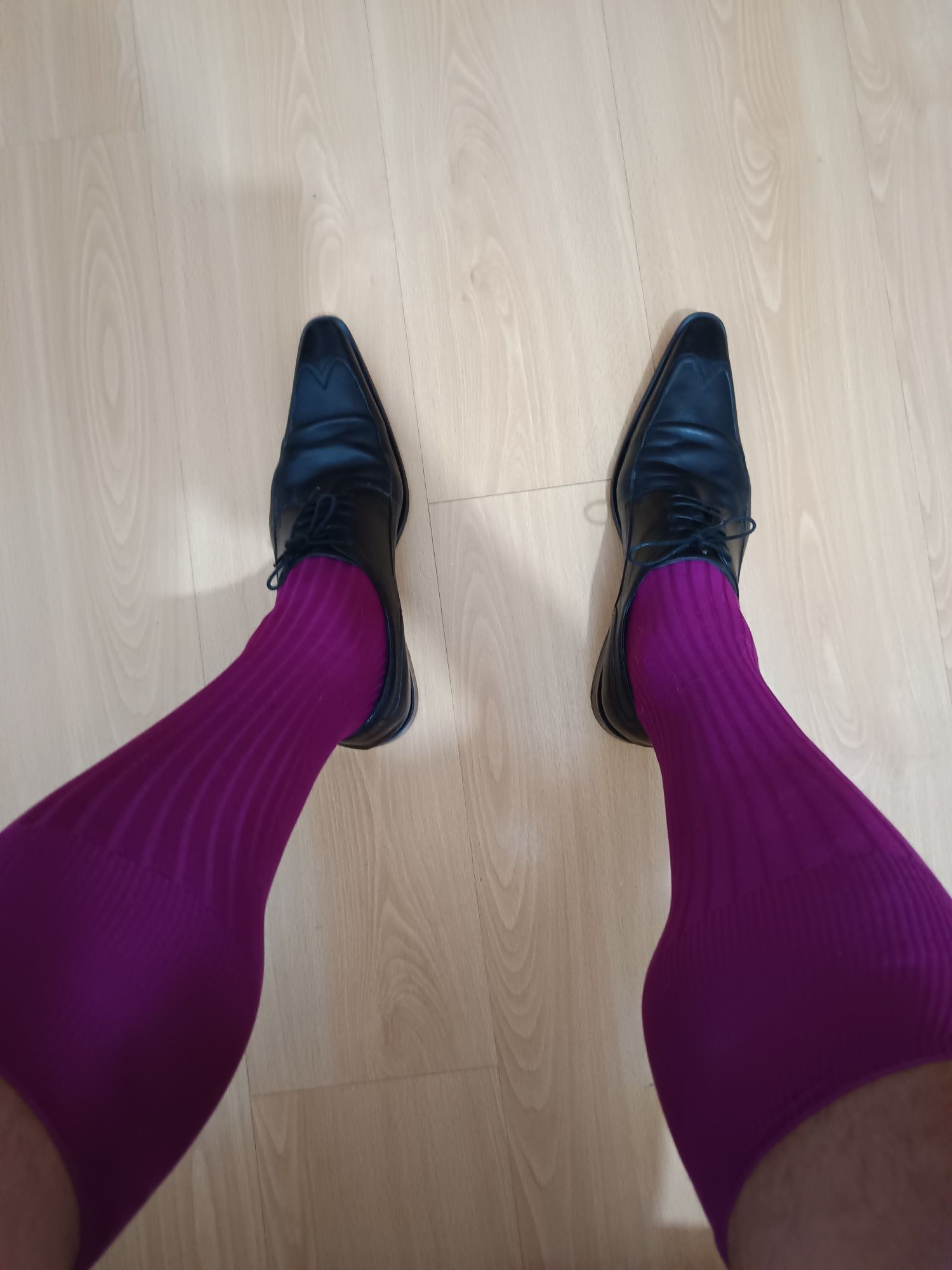 Sapatos bicudos homem