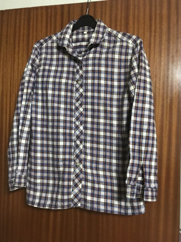 Camisa homem xadrez