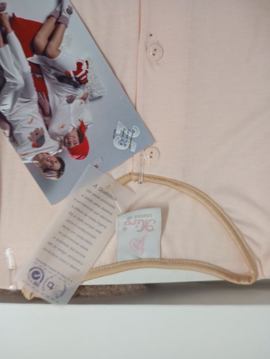 Pijama/vestido com pantufas