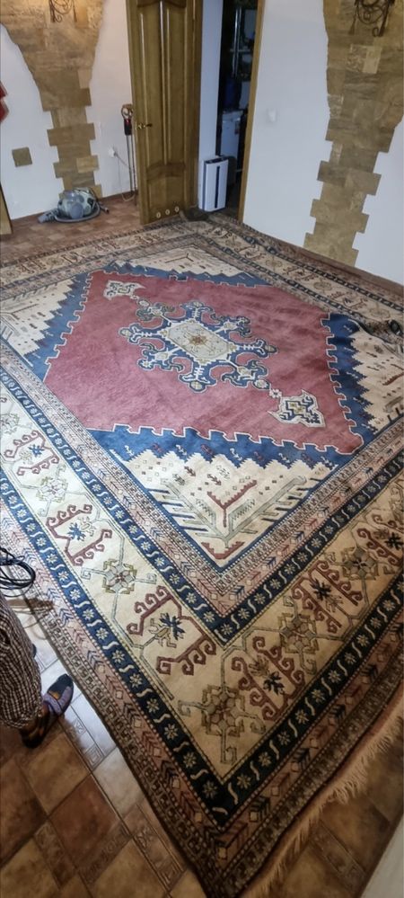 Элитный персидский ковёр из 100% шерсти 1991 года,  20 метров