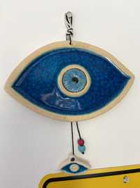 Ceramiczne oko proroka z Mykonos hand made