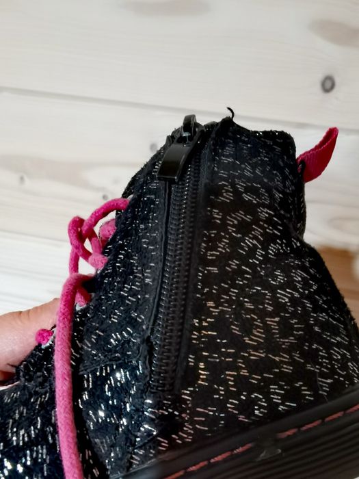 Buty zimowe dla dziewczynki 23 ocieplane