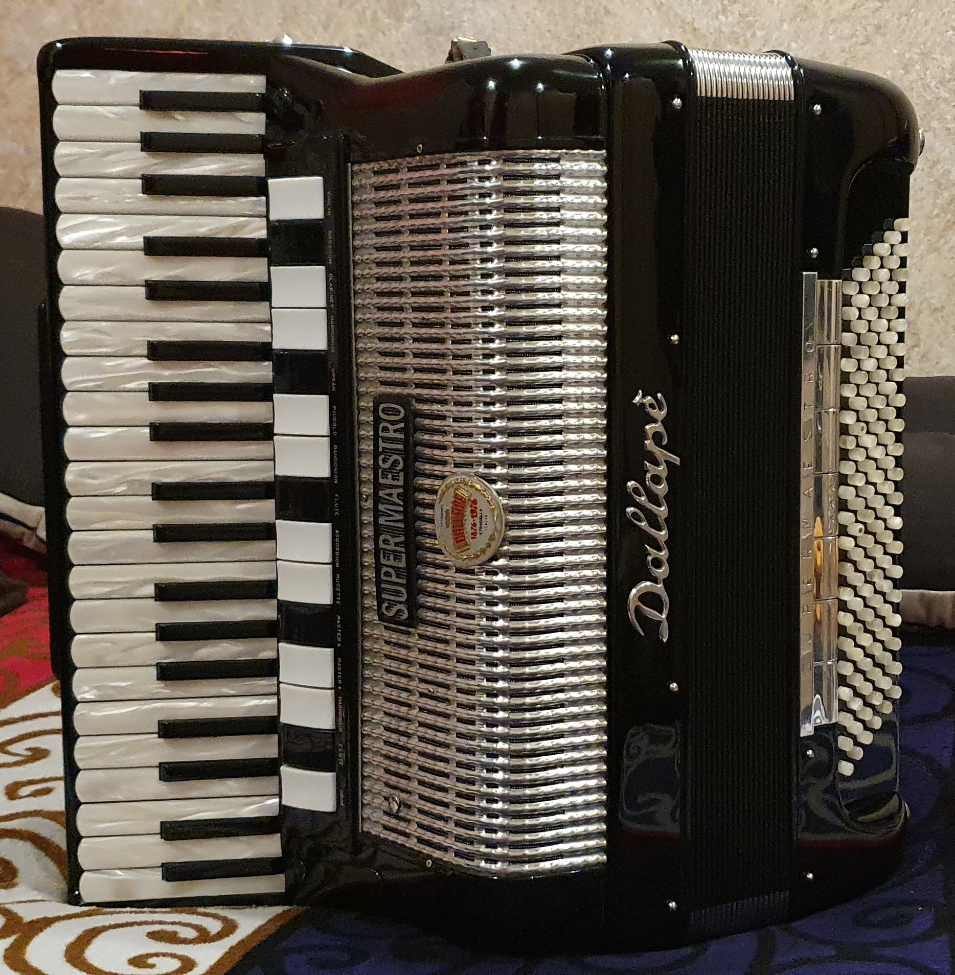Akordeon Dallape Super Maestro - Cassotto