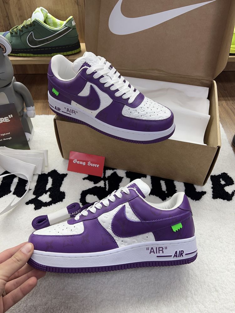 Кросівки Louis Vuitton х Nike Air Force 1 Low