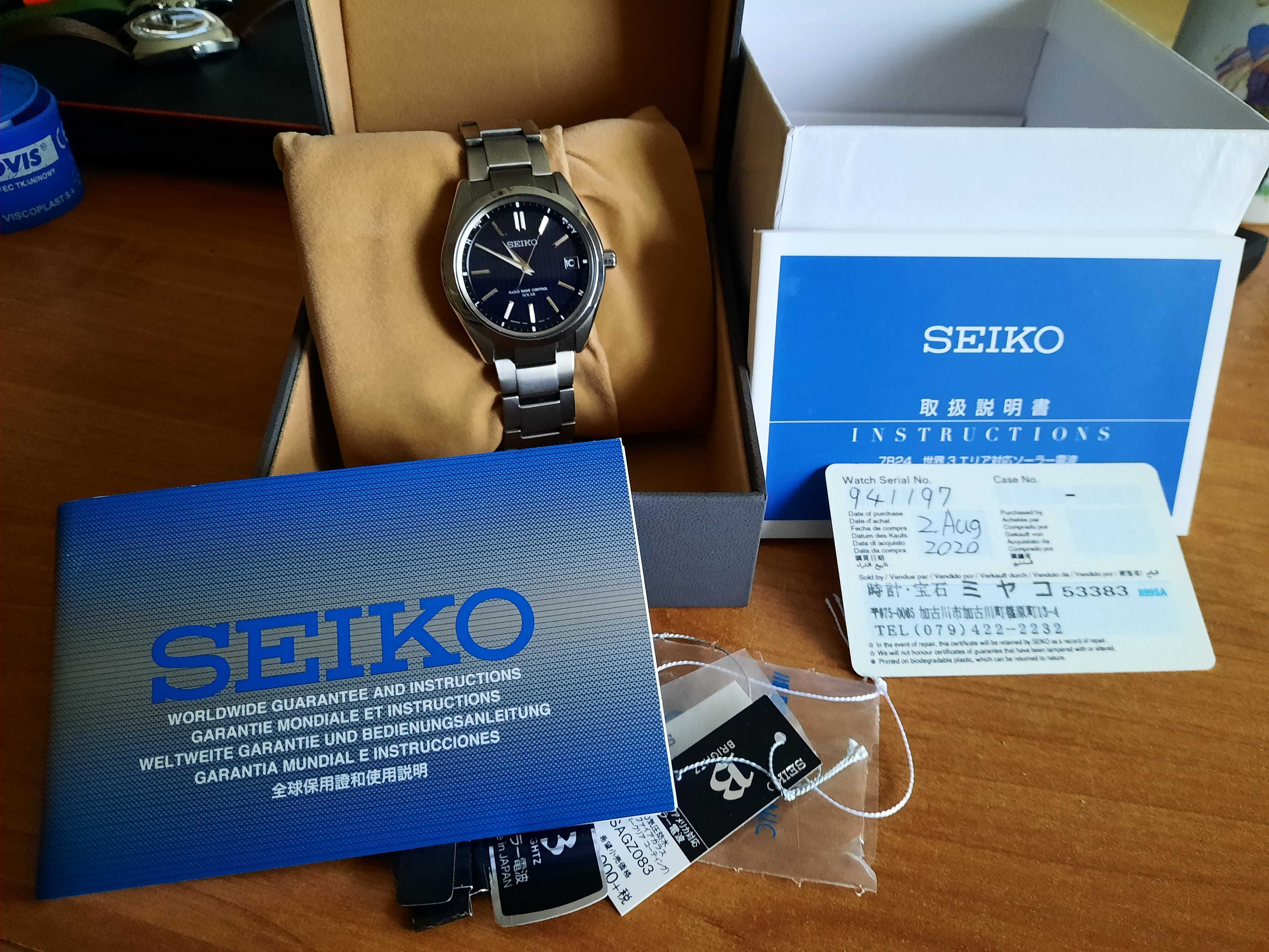 Seiko Sagz083 brightz