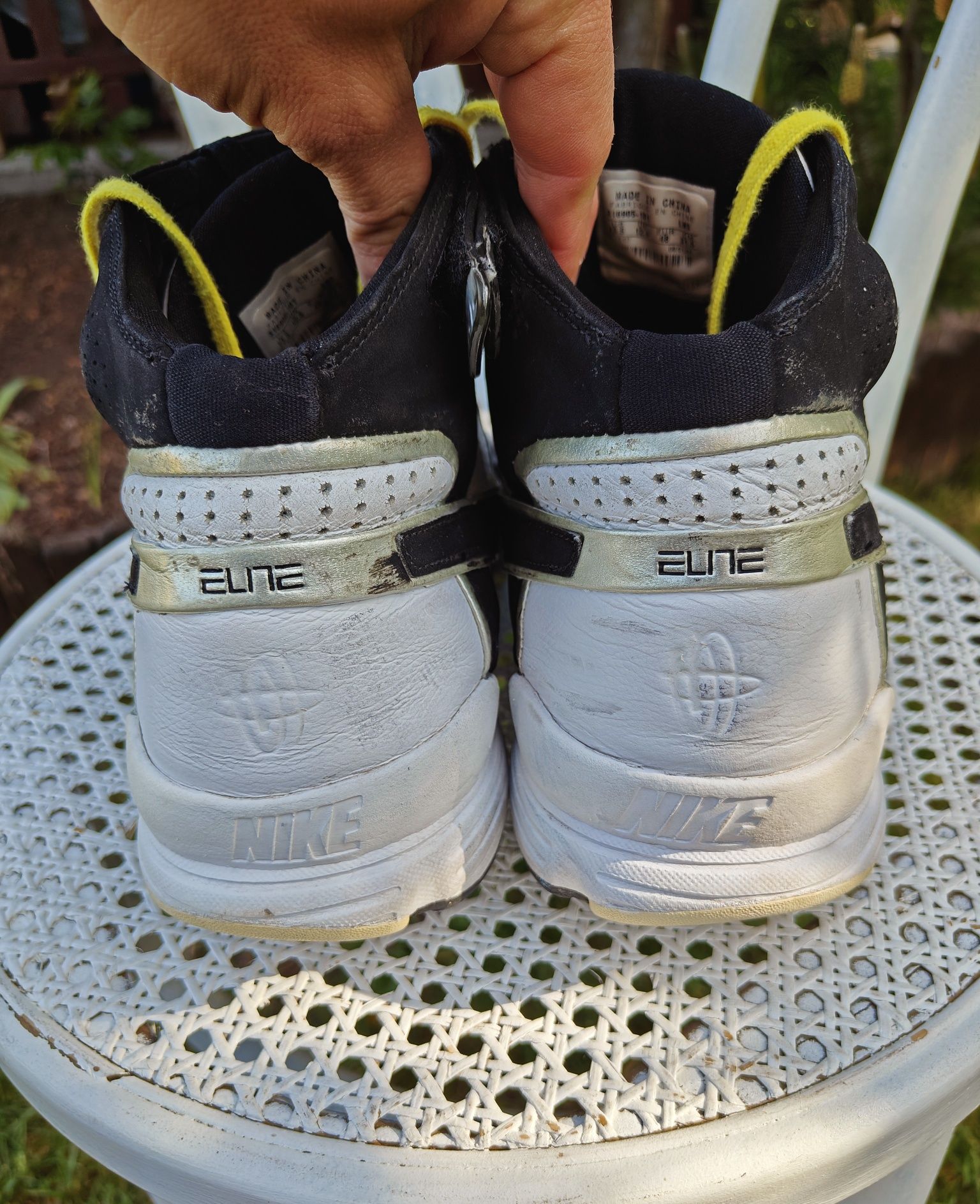 Męskie świetne sportowe buty do koszykówki Nike Elite rozmiar 48