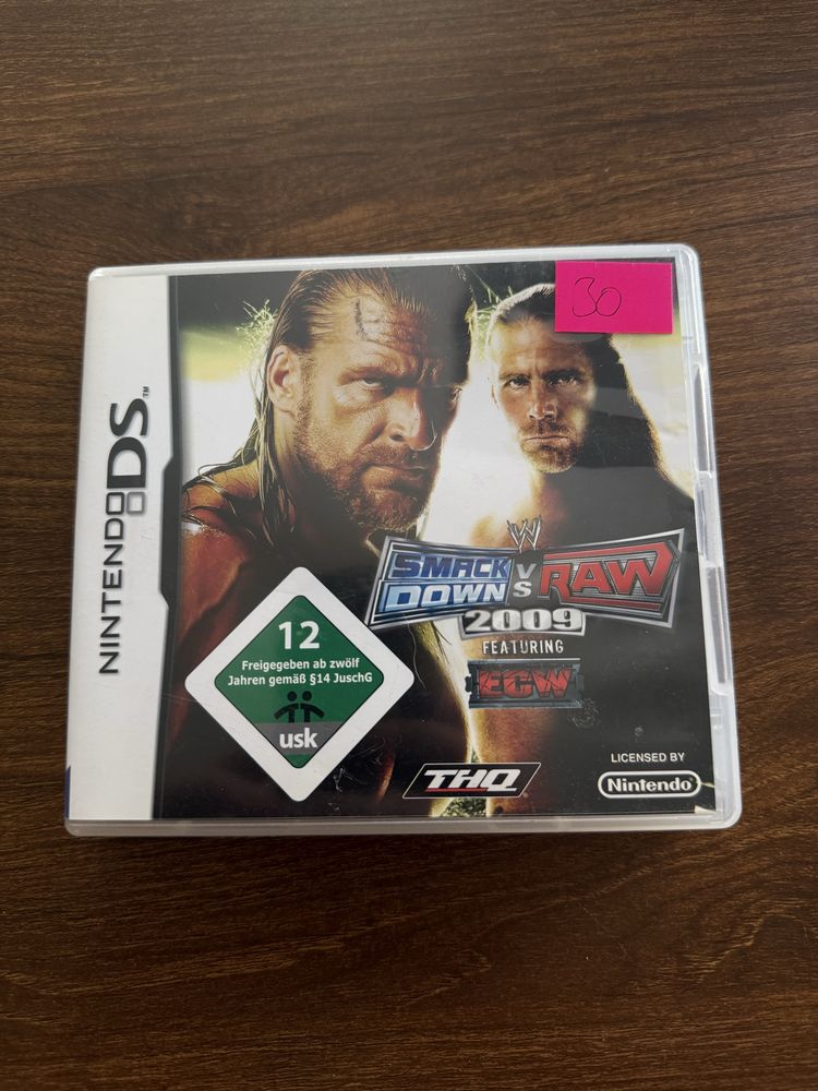 Smack down vs raw 2009 nintendo ds
