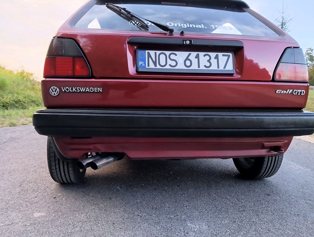 Volkswagen Golf 2 1.9 TDI 1z 1986r Wspomaganie Silnik po modyfikacji!