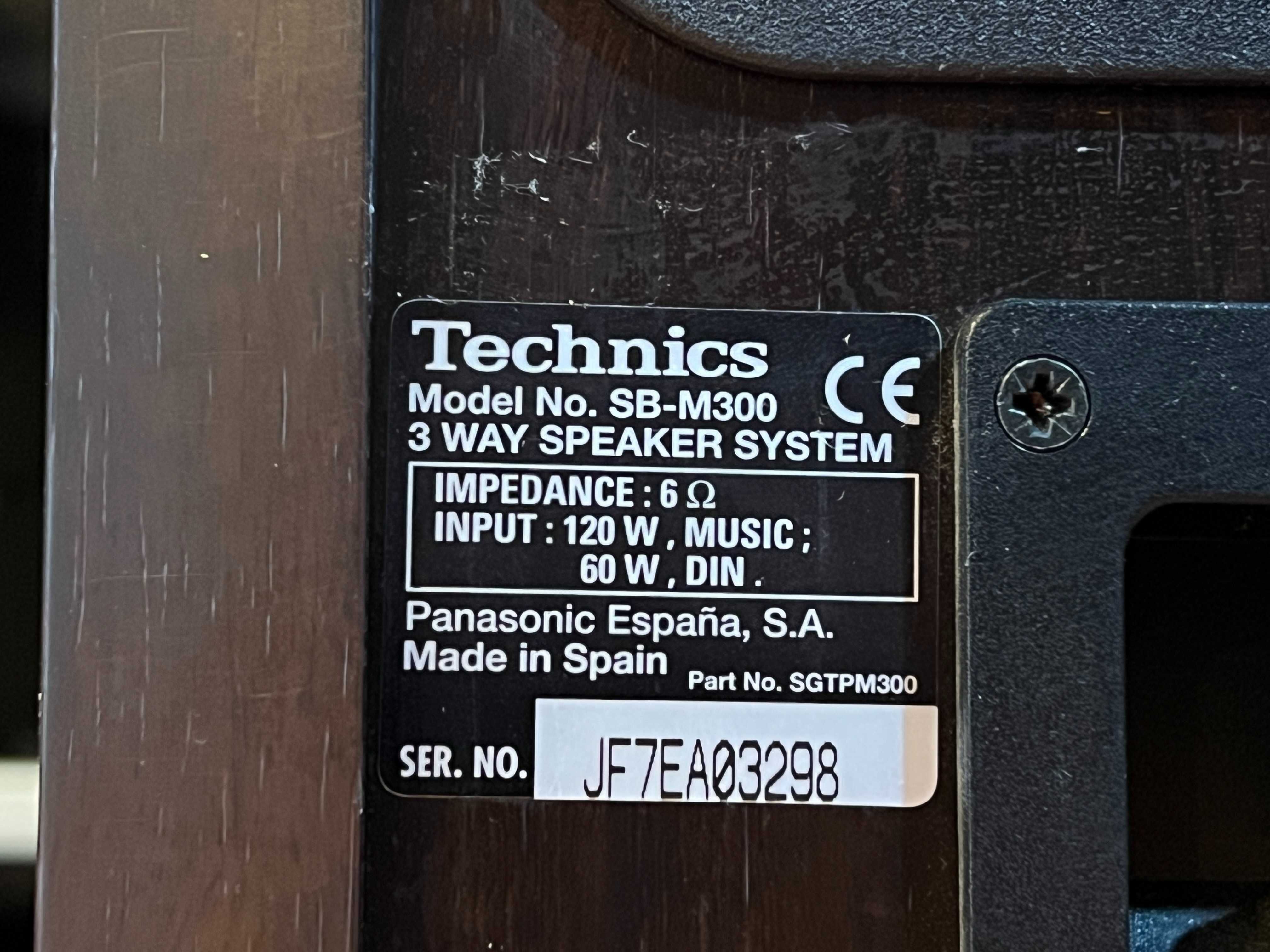 Kolumny podstawkowe Technics SB-M300 Audio Room