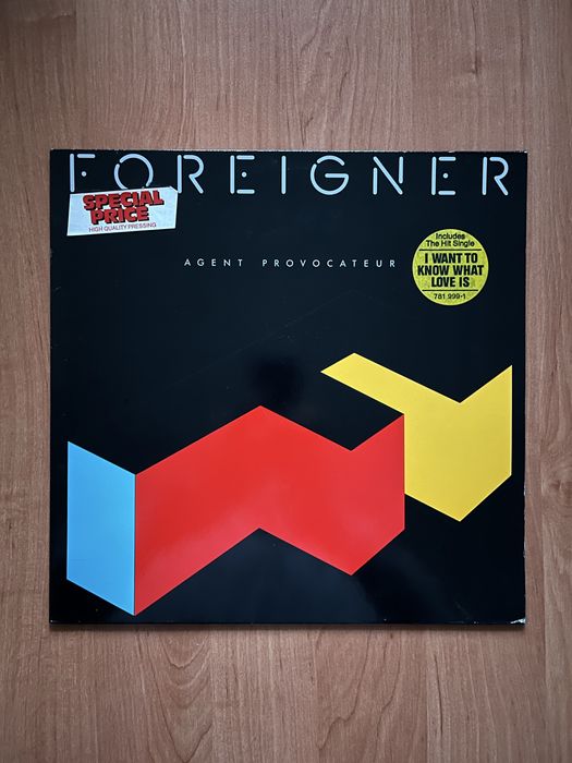 Winyl Foreigner - Agent provocateur