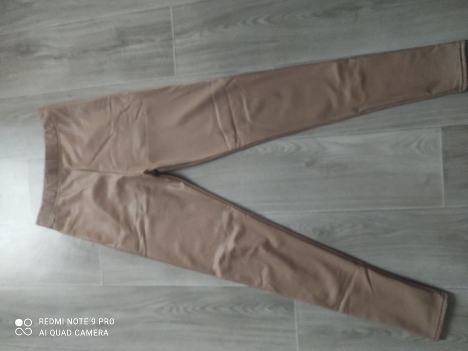 Штани кожзам утеплені