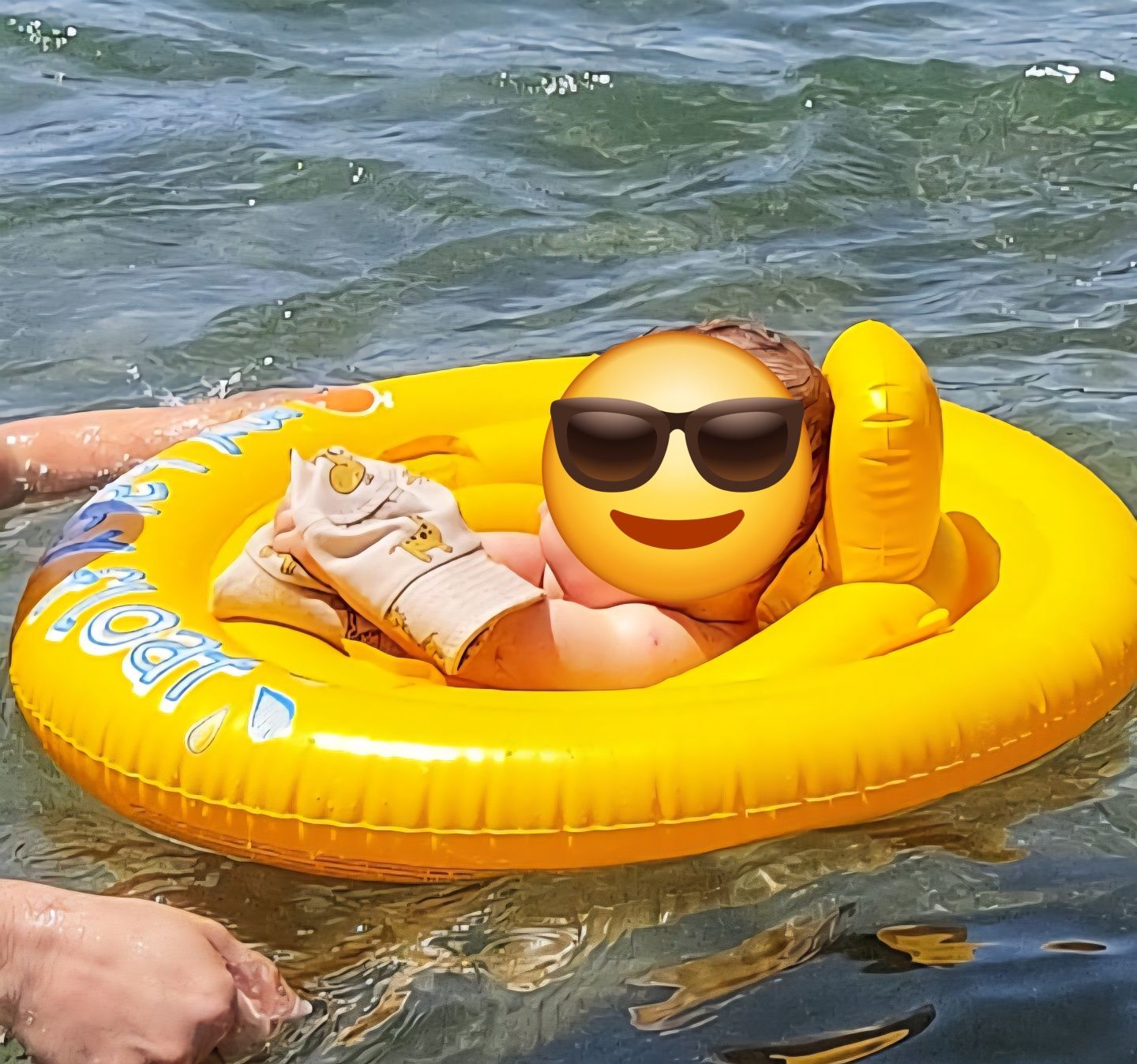 Siedzisko kolo do wody dla niemowlaka