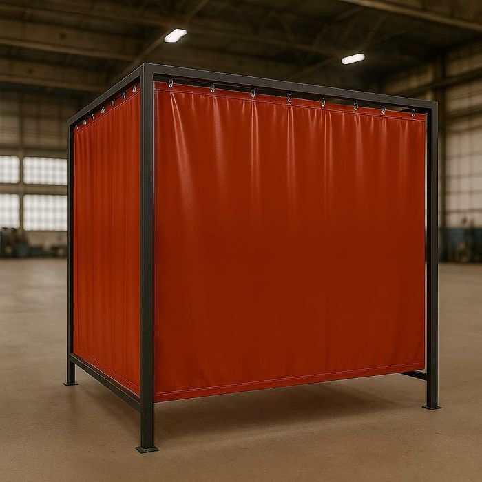 Kotara spawalnicza 200×150×200 cm profesjonalne stanowisko spawalnicze