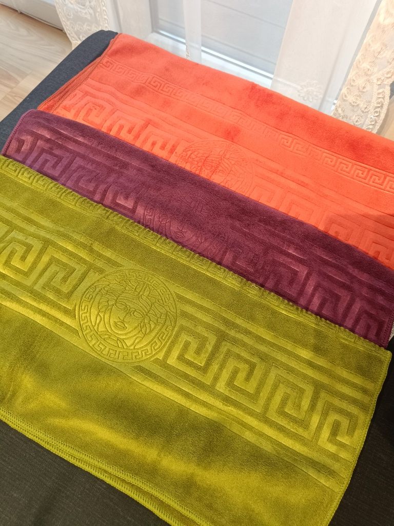 Ręczniki mikrofibra  wzór grecki Versace