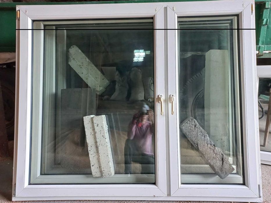 Sprzedam używane okna jednokomorowe z podwójną szybą
