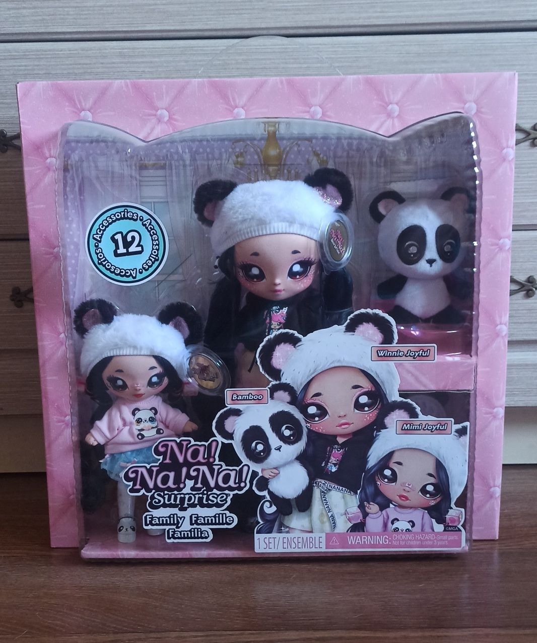 Игровой набор Na! Na! Na! Surprise Family Panda