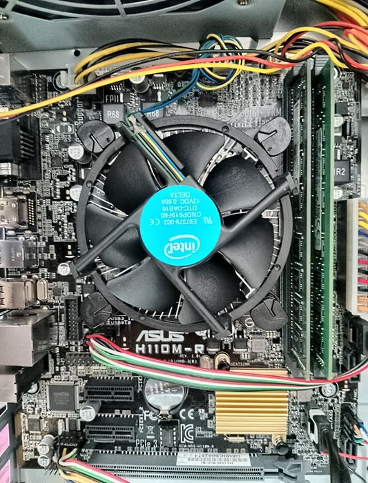 Системний блок на і3 процесорі, DDR4 оперативній пам'яті, HDD, БЖ 500W