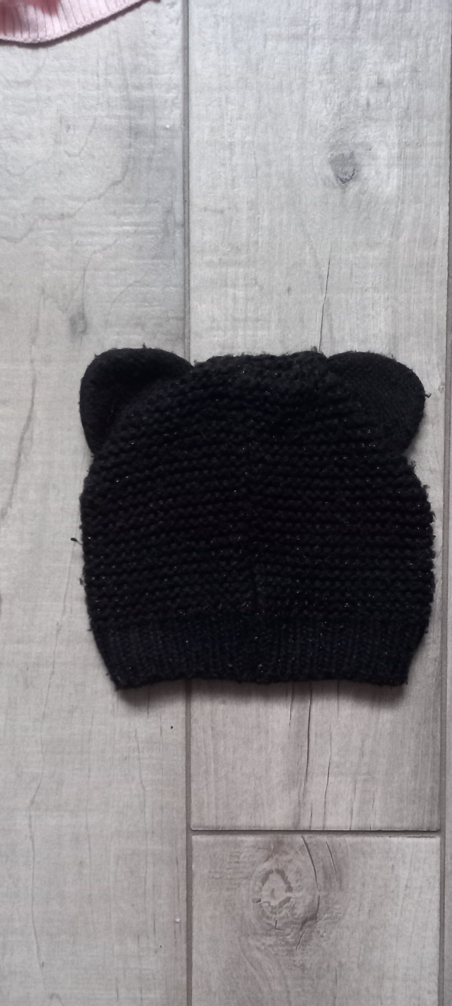 Czapka zimowa z uszkami kotka