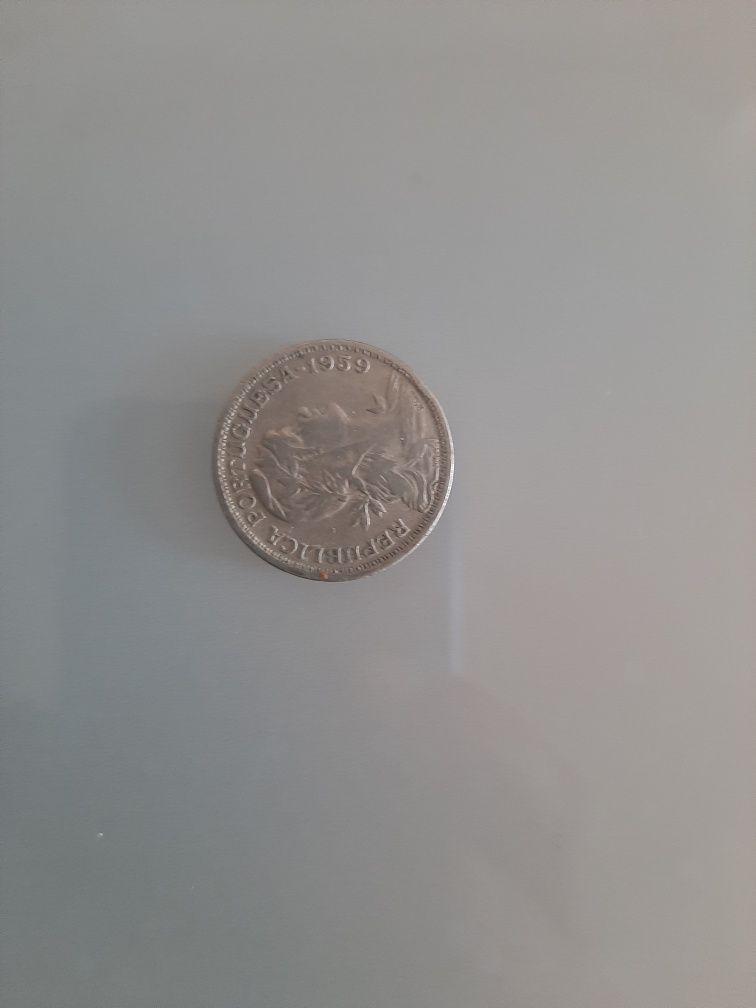 moeda 50 centavos 1959