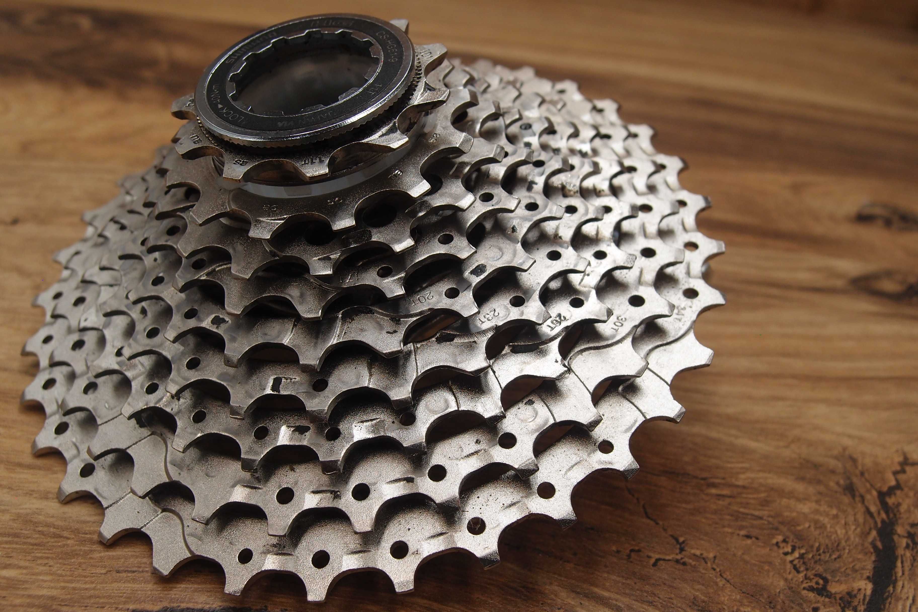 kaseta rowerowa Shimano CS-HG61-9 rzędów 11-34 T